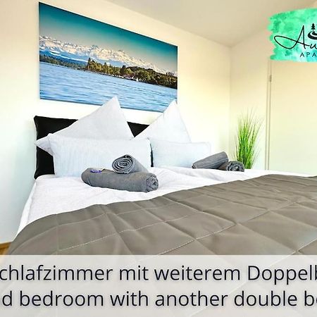 Auszeit Apartment Sunshine Am Uferpark - Nur 100 M Bis Zum Bodensee, Direkt Am Bodenseeradweg, 2 Schlafzimmer, 2 Sonnige Dachterrassen, Schnelles Wlan, Kostenloser Tiefgaragenstellplatz, Fur Bis Zu 4 Personen Friedrichshafen Exteriör bild