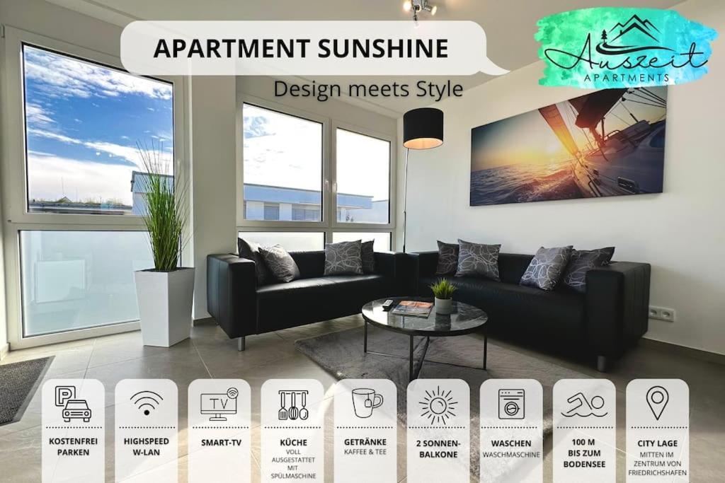 Auszeit Apartment Sunshine FDH Exteriör bild